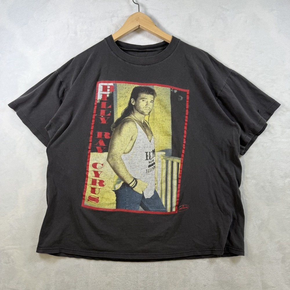 Vintage 90s Billy Ray Cyrus Men's XL "I Aint Your Dog No More" Single Stitch